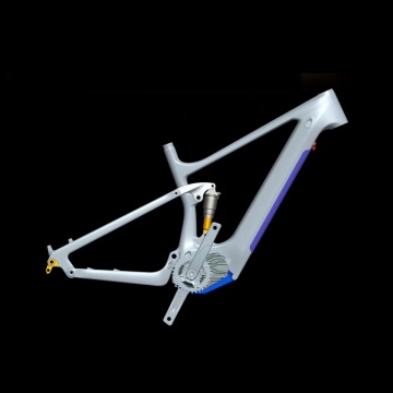 carbon full suspension eMTB frame for bafang M500