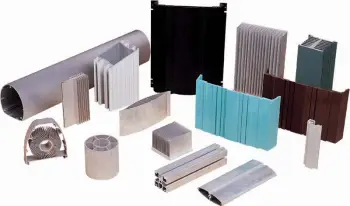 square and round 6063 t5 aluminum profiles