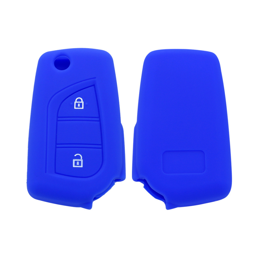 Toyota Rubber 2 Buttons Key Shell