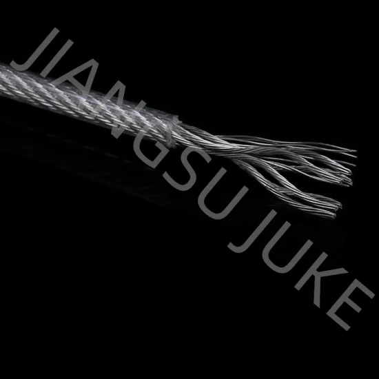 7×7 pvc coated stainless steel wire rope