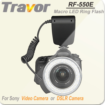 Travor Wonderful Design Macro LED Ring Flashlight RF-550e for Sony