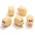 100pcs Kawaii Mini Resin Pig Fairy Garden Miniatures Terrarium Figurines Gnome Decoration DIY Craft Handmade Accessories