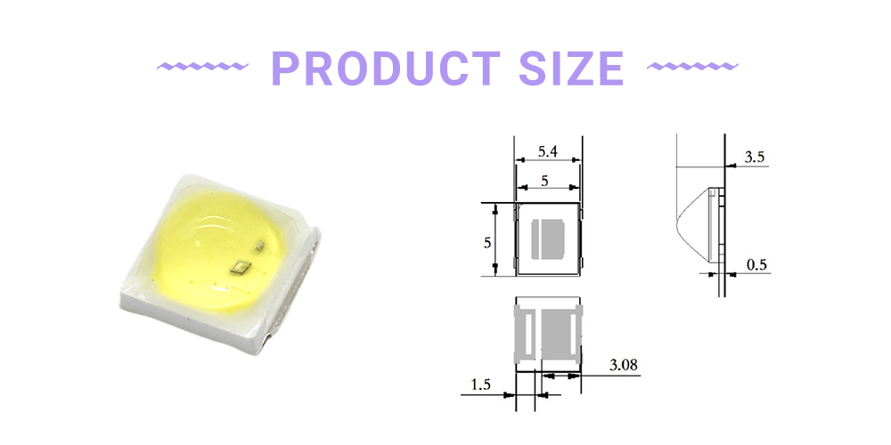 SMD UV LED Nail Cure Lamp Light