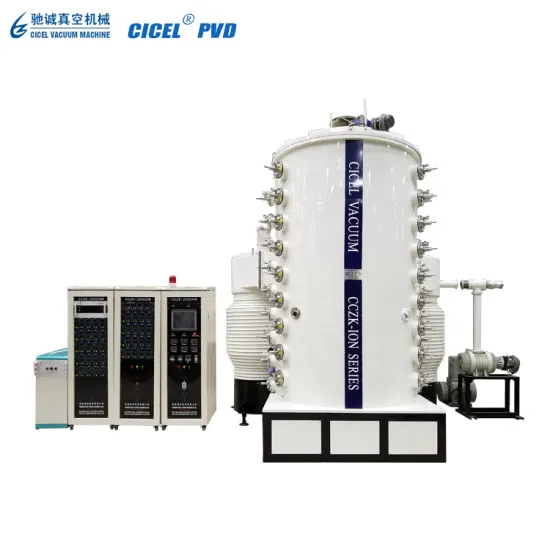 CICEL Hotel Decoration Stainless Steel Sheet PVD Vacuum Coating Machine