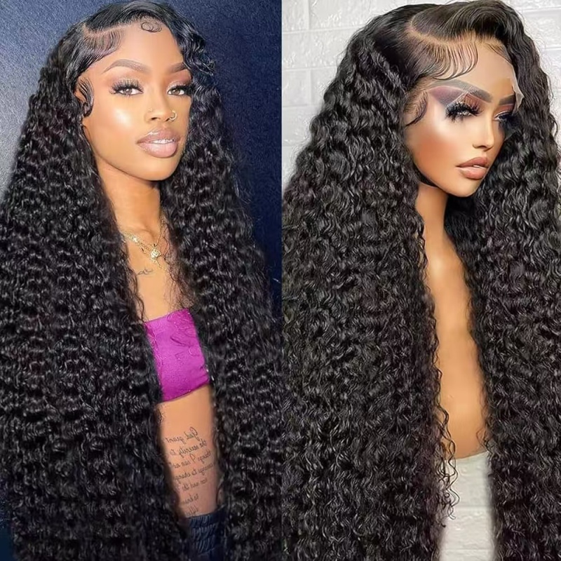 13x6 HD Lace Water Wave Wig Glueless 200% Density