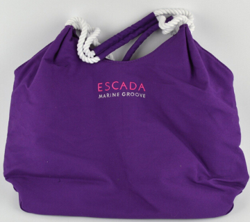 Lady Fashion Tote Handbag with Cotton Rope Handle