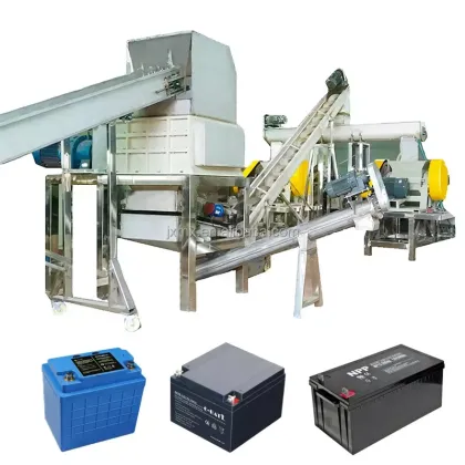 Lead-Acid Battery Scrap Cutter for Recycling Machinery