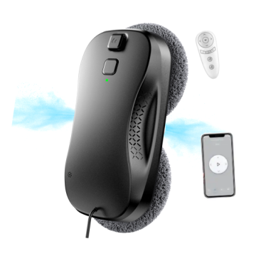 Smart Phone Controlled Electric High-Rise Window Cleaning Robot