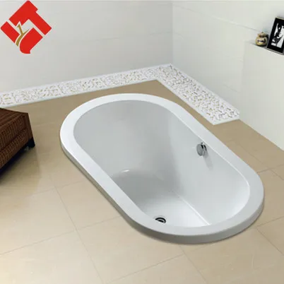 bathroom design acrylic plastic terrazzo bathtub