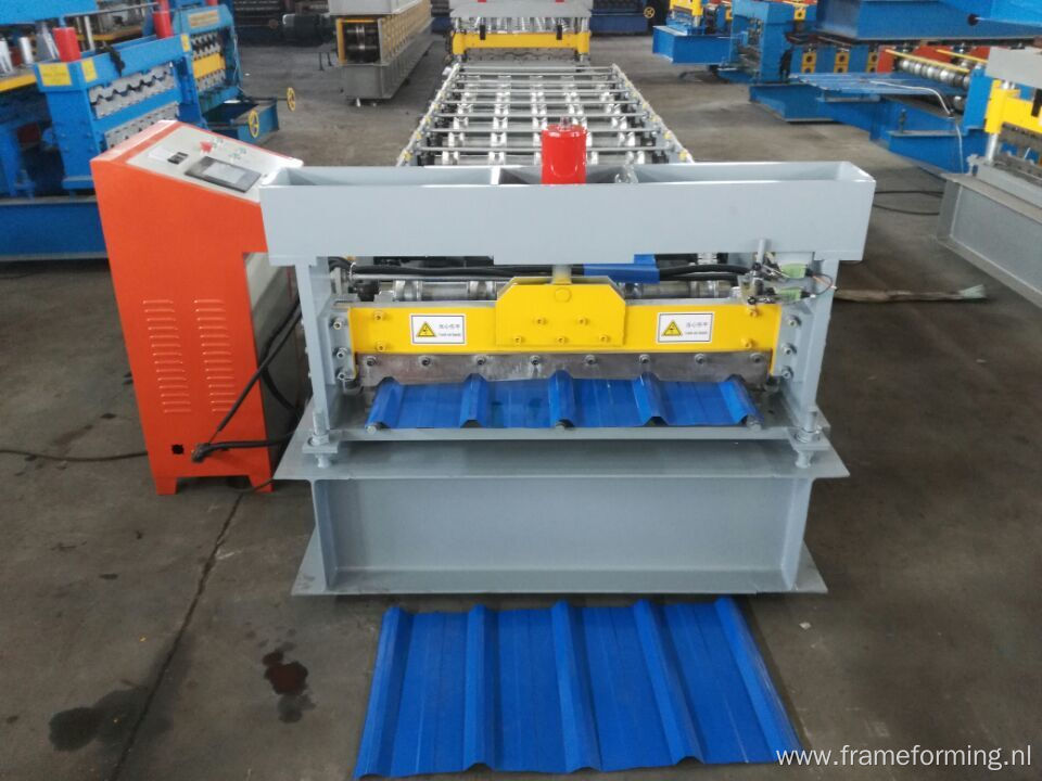 color steel roof machine roll forming