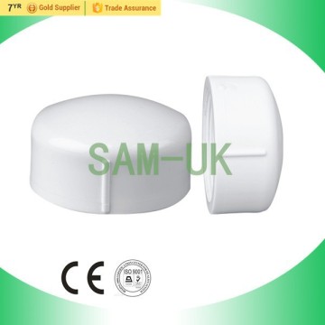 china hdpe pvc pipe threaded end cap