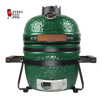 SEB KAMADO Charcoal Ceramic Grill Tandoor Clay Oven Portable Mini Bbq Grill Kamado 13 Inch