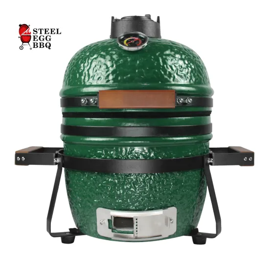 SEB KAMADO Charcoal Ceramic Grill Tandoor Clay Oven Portable Mini Bbq Grill Kamado 13 Inch