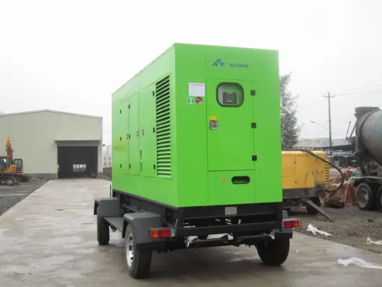 Trailer Sound-proof Generators with Perkins Diesel Engine Stamford Alternator and 50Hz Frequency