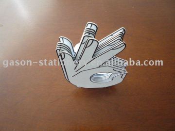 OK gestures bookends