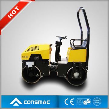 CONSMAC price ! mini single double drum dynapac vibratory roller