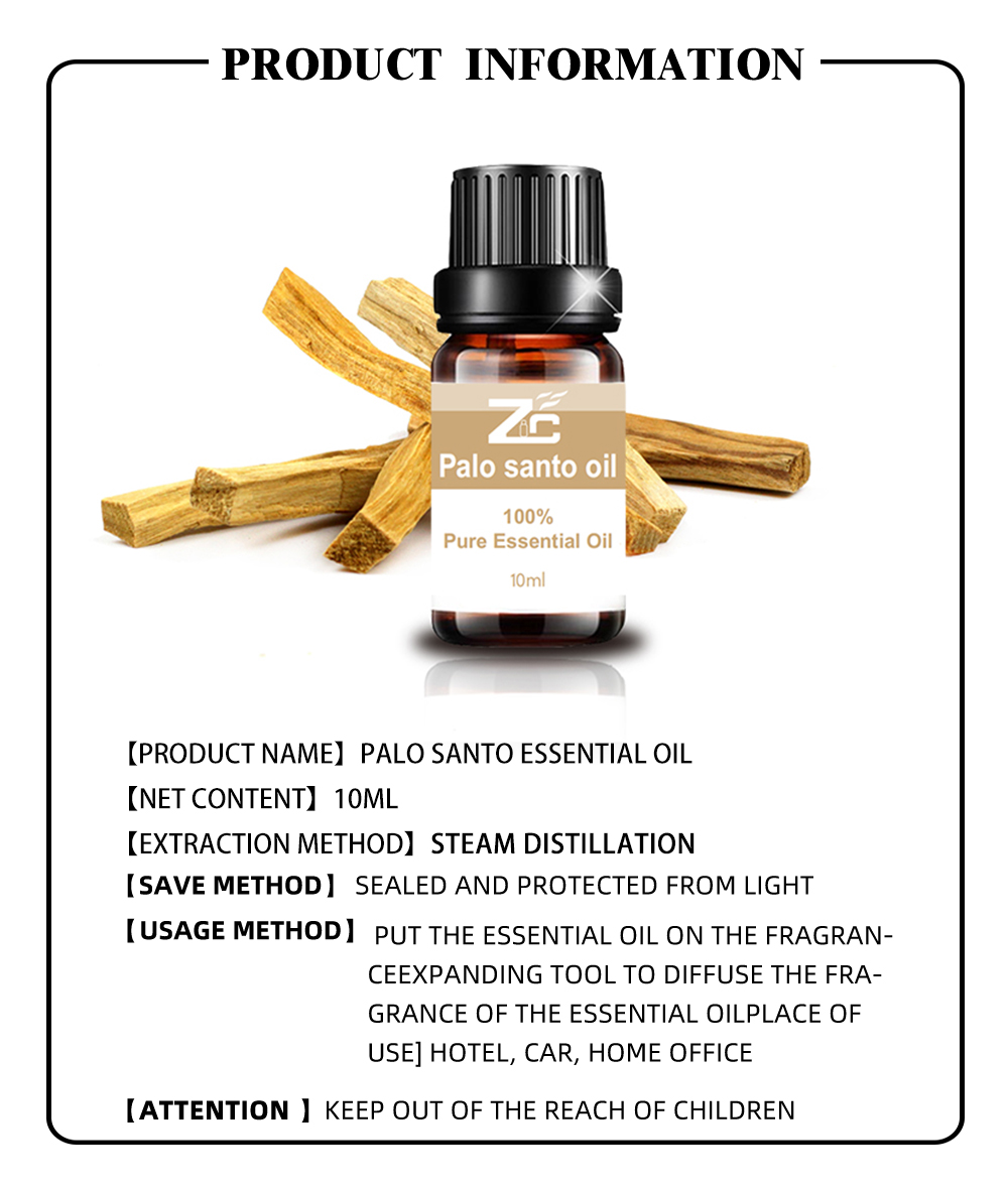 Pure Therapeutic Grade Palo Santo Oil for Skin