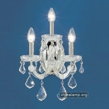Indoor Crystal Candle Wall Sconces