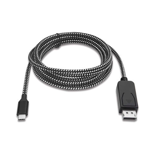 USB -Typ C zum DisplayPort geflochtenes Kabel