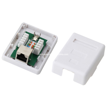 Shielded Cat. 5e FTP Surface Mount Box