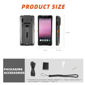 XT8006 Handheld 2D Barcode Scanner NFC Reader Android Scanner PDA