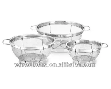 ss304 stainless steel colanders and strainers