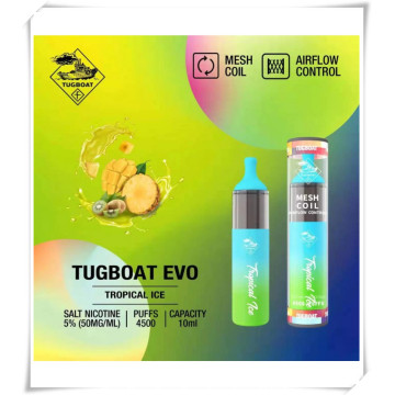 Portugal Tugboat Evo 4500 Puffs Disposable Vape Kit