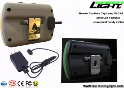 High Brightness LED Mining Light+Panasonic Battery