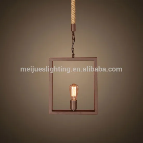 Hot model high level candle hemp rope type glass cup for chandelier house