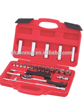 25pcs 1/4DR socket wrench set high quality Chinese hand tools