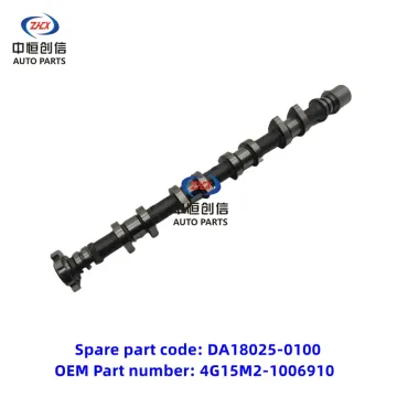 Qaadashada camshaft ee loo yaqaan 'sxsshaft' cx70 1.6l 4g18m2