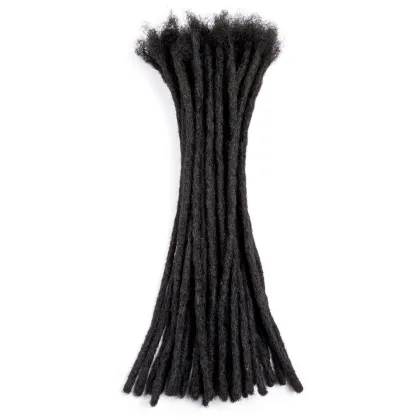 low price dreadlocks human hair wigs straight handmade dreadlocks hair extensions black afro kinky dreadlock extensions