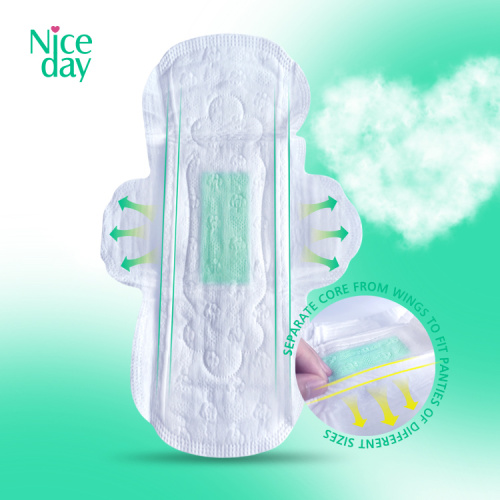 3D suspended protection soft girl menstrual pad