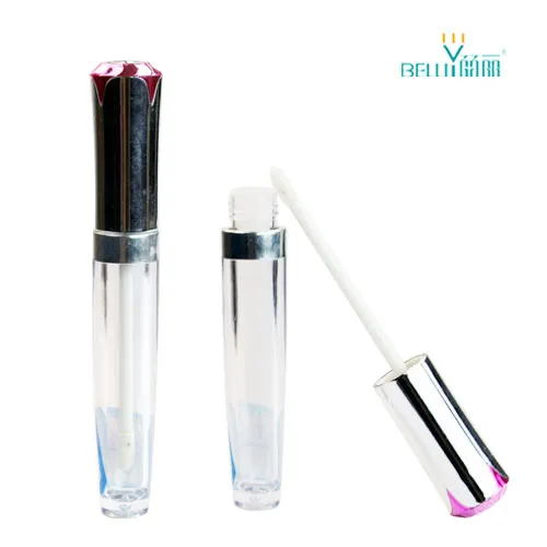 Good selling transparent plastic lip golss tube for makeup packaging