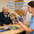 Fidget Muff Blanket for Dementia Relief