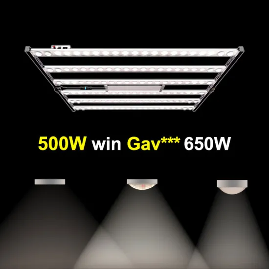 500W to 650W Vertical Medicinal Plant Grow Light - ETL CE ROHS Certified LED Grow Light