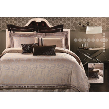 Jacquard fabric bedding sets