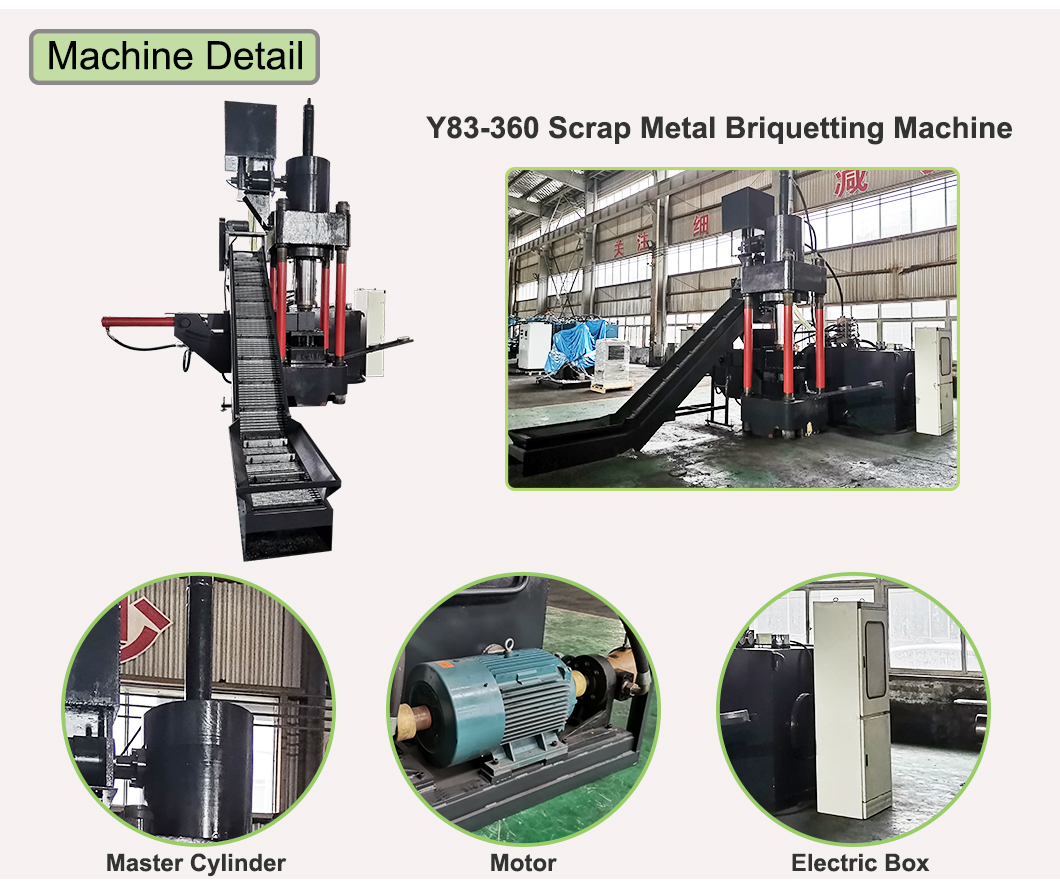 Scrap Metal Briquetting machine