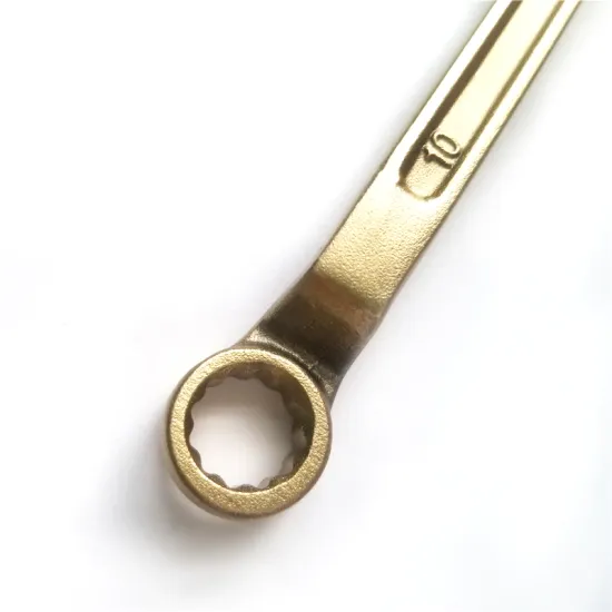 Non-sparking Wrench double Box offset 8*10mm Al-cu