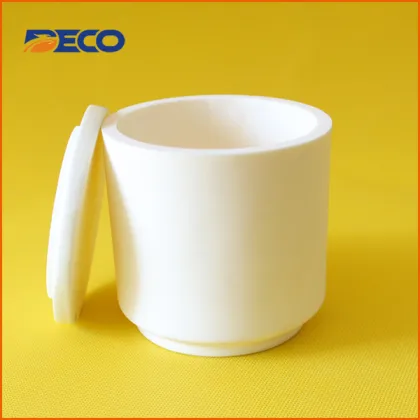 0.1L Alumina Grinding Jar, 0.1L Ceramic Ball Mill Jar