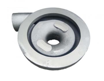 Sand casting steel pump body
