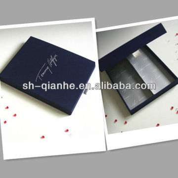 Divided fabric box with hot-stamping,book box,sock box