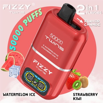 Fizzy Twins 50000 Puffs Double Taste Disposable Vape
