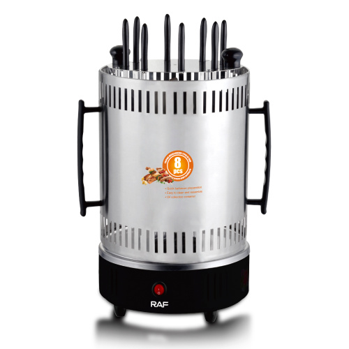 2023 Nuevo diseño Venta caliente Hot Vertical Portable rotación BBQ Grill