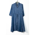 Fashion Casual Ladies Denim robe en gros