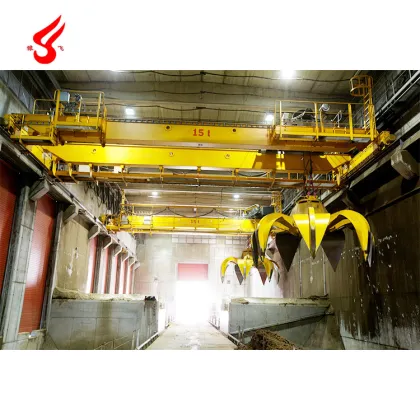 Electric Remote Control Double Girder Bridge Crane