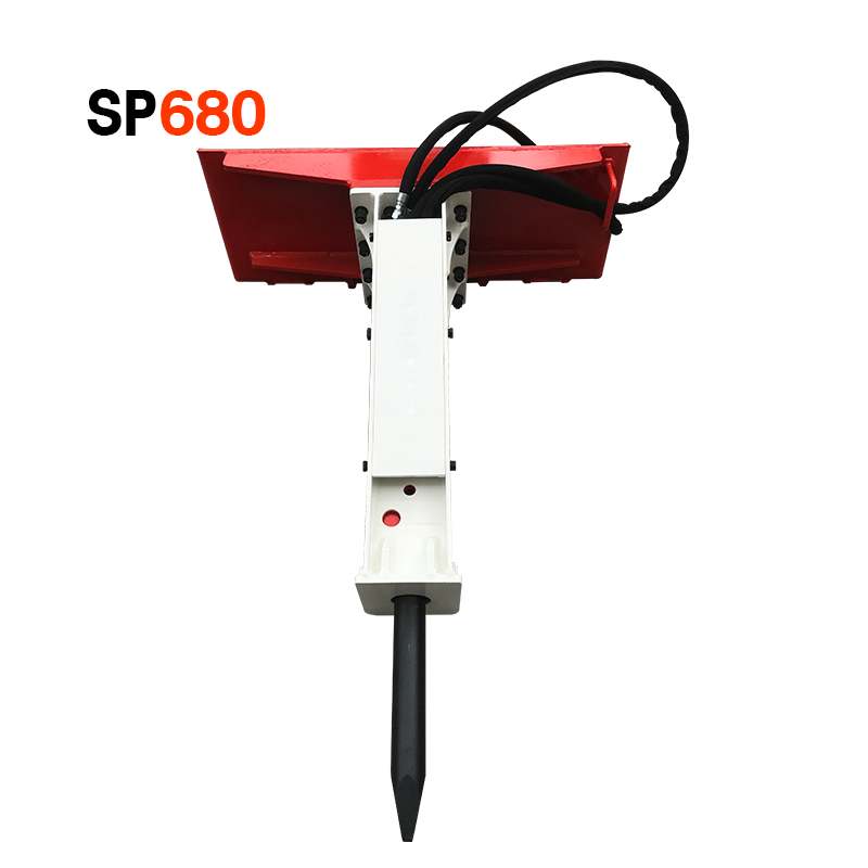 Bobcat skid steer loader attachment breaker hammer