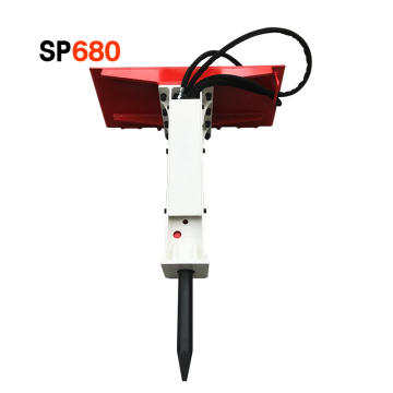 Bene Skid STAER Breaker Hidraulic Hammer per la costruzione
