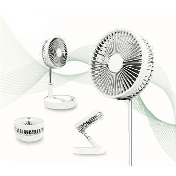 Height Power Adjustable Desk Fan: Folding, Portable, Telescopic, Floor, Mini USB Rechargeable Table Fan