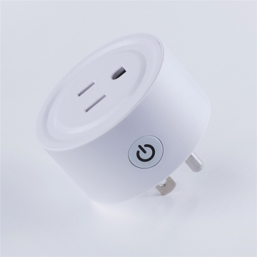 US Standard Plug with Socket Alexa Smart WIFI Socket with timer and Smart App remote Control